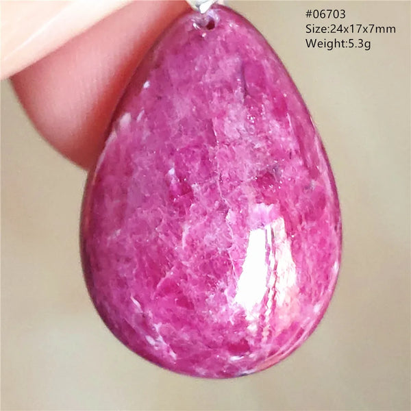 Red Ruby Zoisite Pendant-ToShay.org