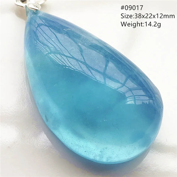 Blue Aquamarine Pendant-ToShay.org