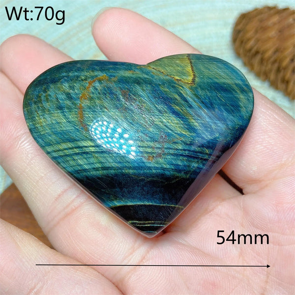 Blue Tiger Eye Heart-ToShay.org