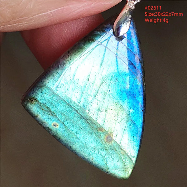 Blue Light Labradorite Pendant-ToShay.org