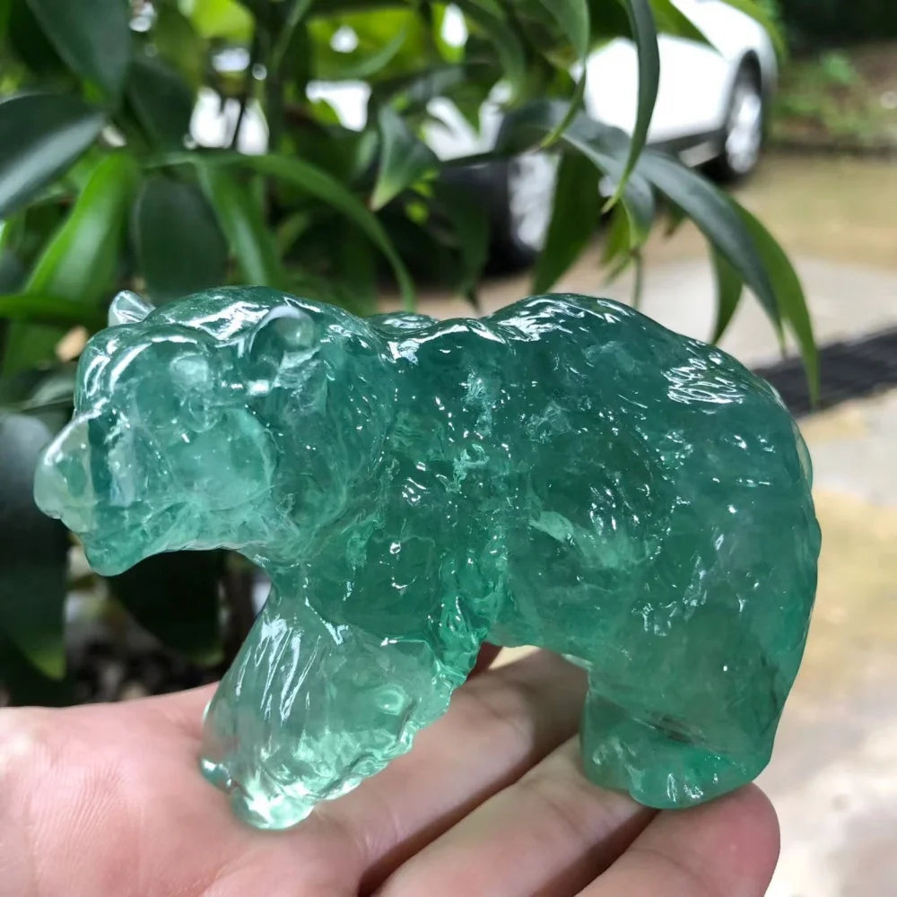 Green Fluorite Bear-ToShay.org
