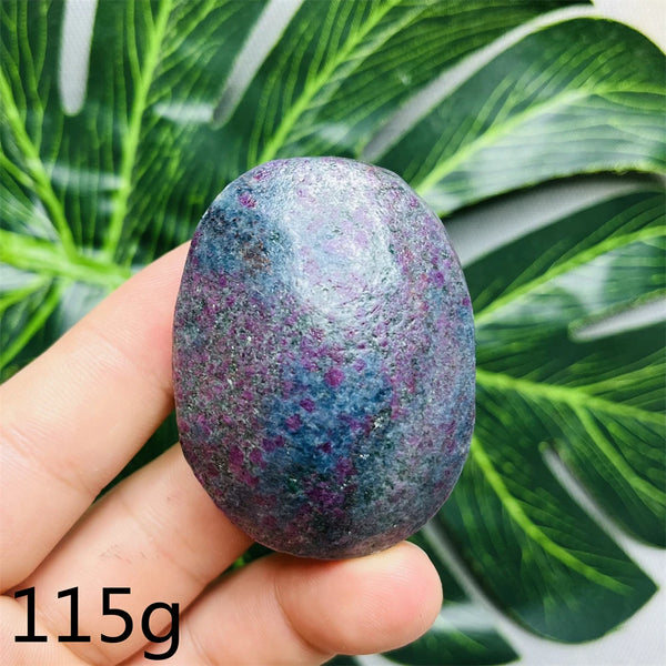 Ruby Sapphire Palm Stone-ToShay.org