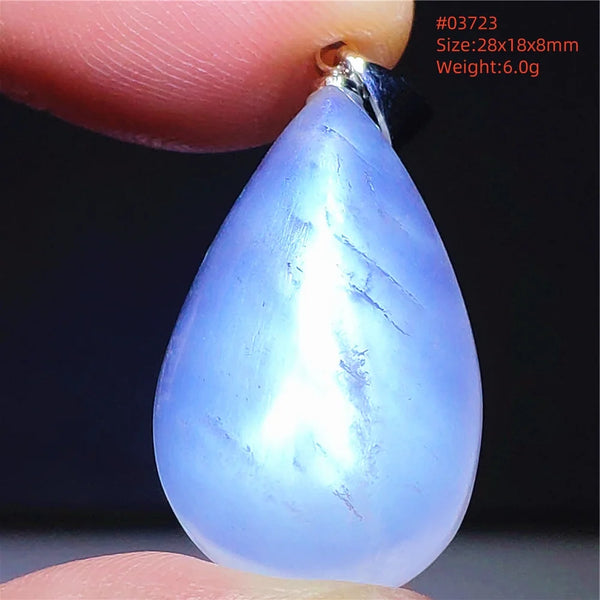 Blue Light Moonstone Pendant-ToShay.org