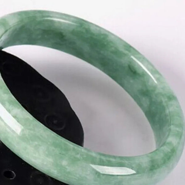 Green Jade Bangle-ToShay.org
