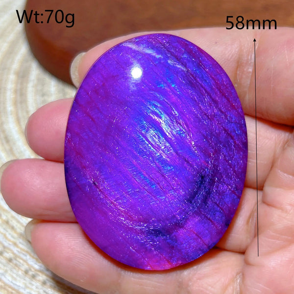 Violet Rainbow Moonstone-ToShay.org