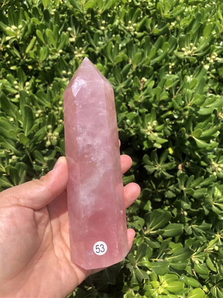 Pink Rose Quartz Point-ToShay.org