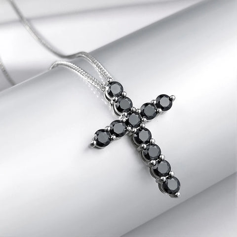 Black Cross Pendant-ToShay.org