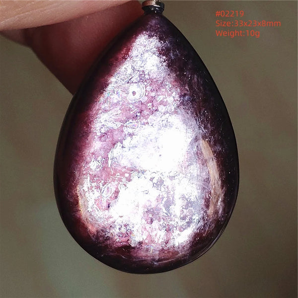 Purple Red Lepidolite Quartz-ToShay.org