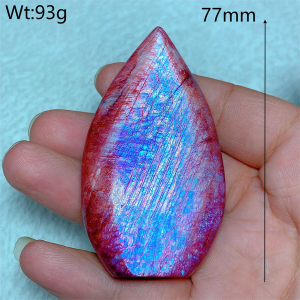 Red Fire Quartz Moonstone-ToShay.org