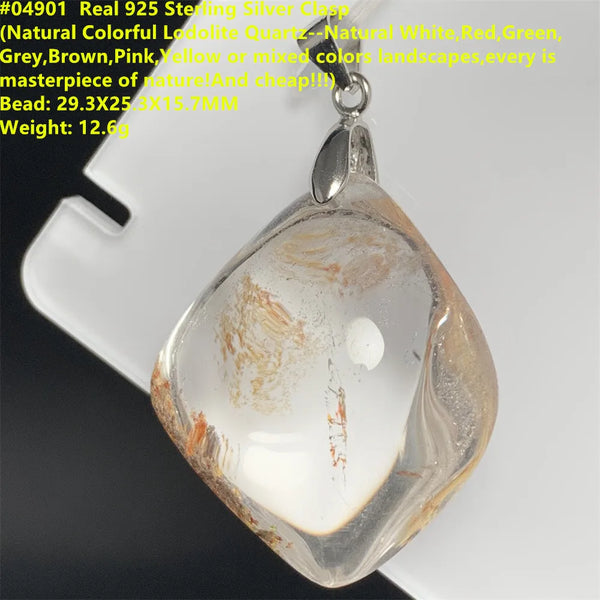 Black Rutilated Quartz Pendants-ToShay.org