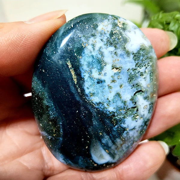Ocean Jasper Palm Stone-ToShay.org