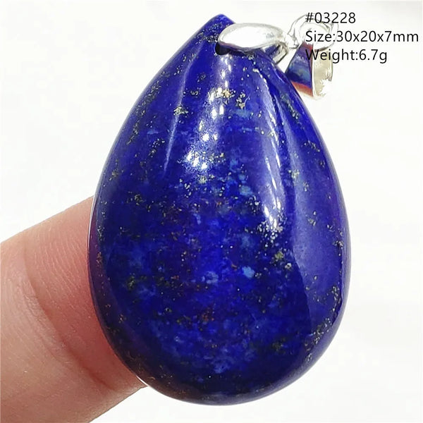 Blue Lapis Lazuli Pendant-ToShay.org