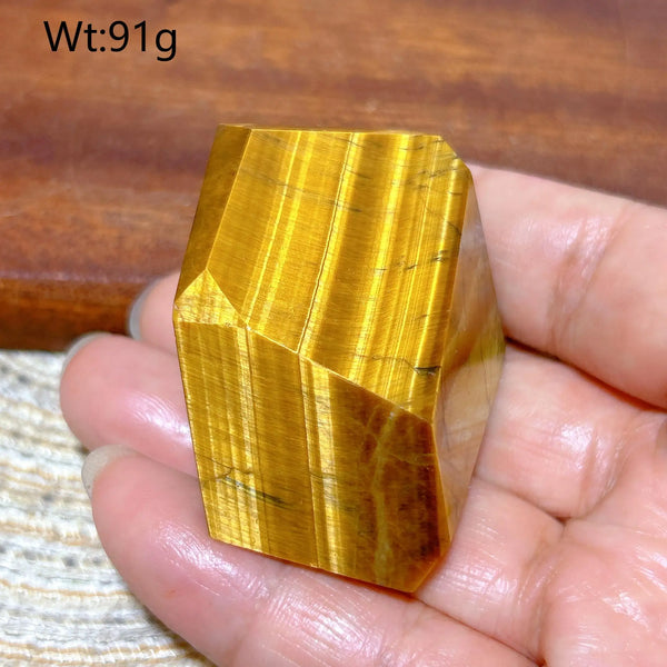 Blue Yellow Tiger Eye Stone-ToShay.org