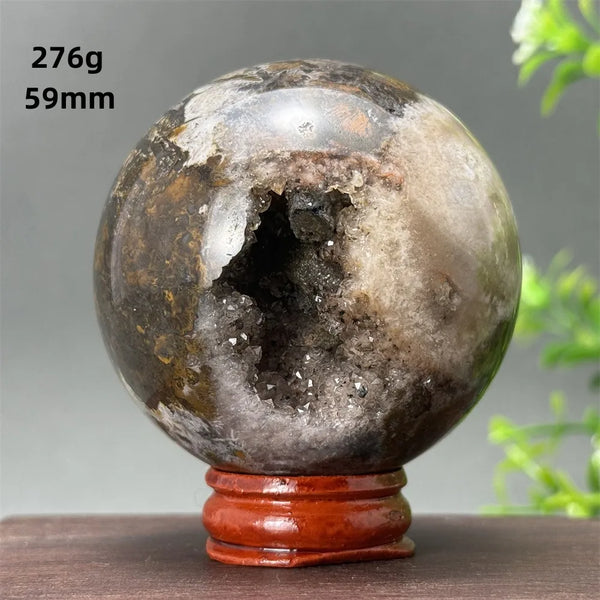 Ocean Jasper Geode Ball-ToShay.org