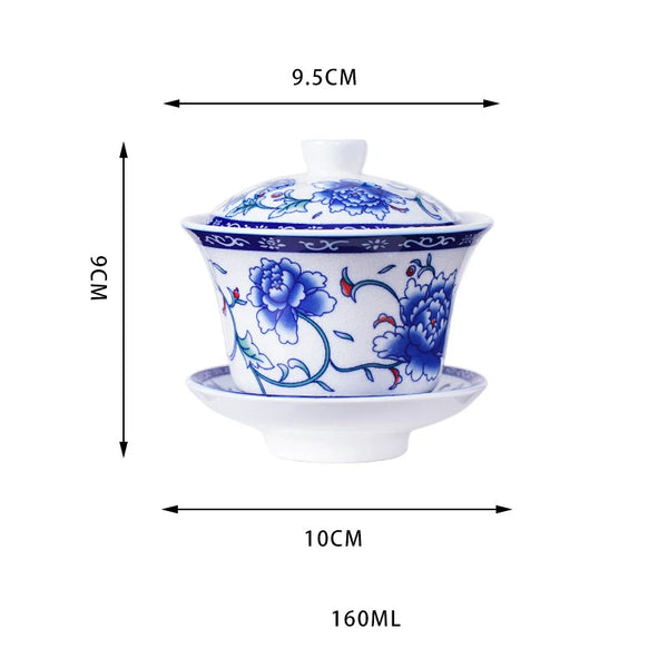 Gaiwan Porcelain Tea Bowl-ToShay.org