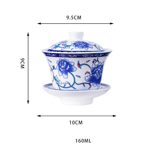 Dehua Gaiwan Porcelain Tea Bowl-ToShay.org