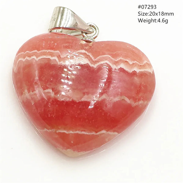 Red Rhodochrosite Pendant-ToShay.org