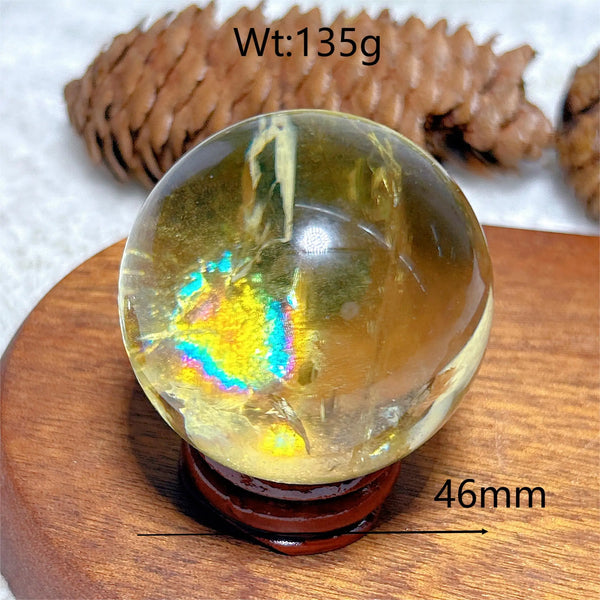 Yellow Citrine Ball-ToShay.org
