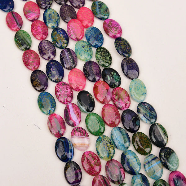 Mixed Fire Agate Beads-ToShay.org