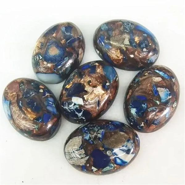 Mixed Imperial Jasper Cabochons-ToShay.org