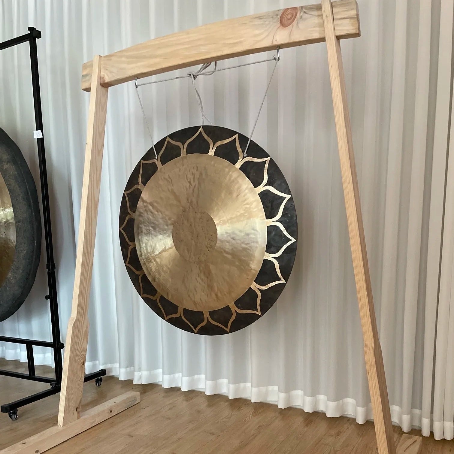 Bronze Lotus Wind Gong-ToShay.org