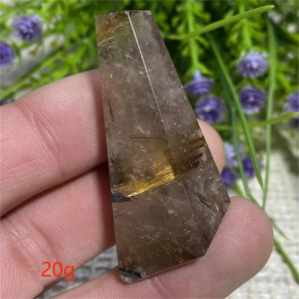 Gold Rutilated Quartz Crystal-ToShay.org