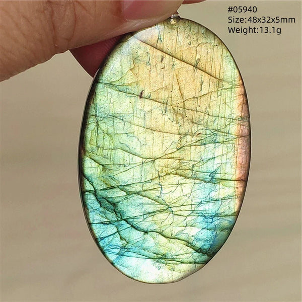 Blue Light Labradorite Pendant-ToShay.org