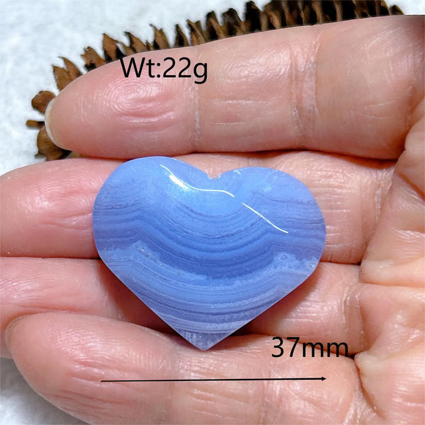 Blue Lace Agate Heart-ToShay.org