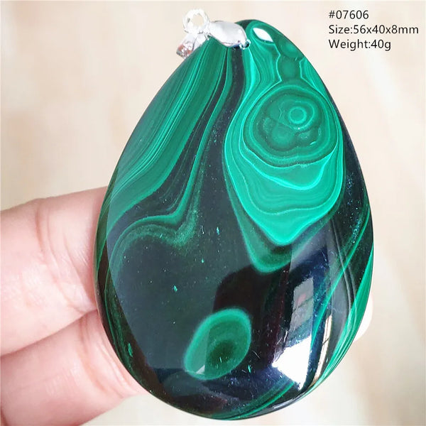 Green Malachite Pendant-ToShay.org