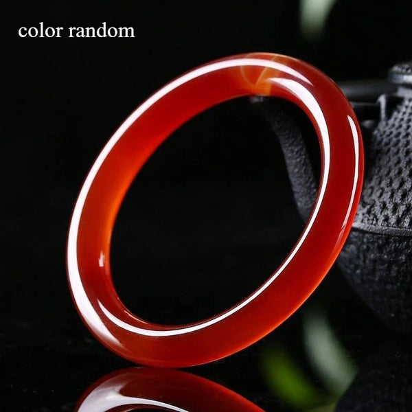 Red Agate Bangle-ToShay.org