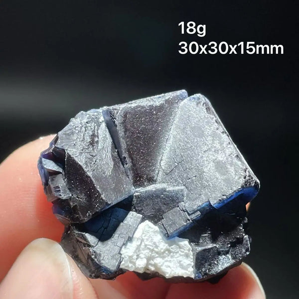 Black Rose Fluorite Crystal-ToShay.org