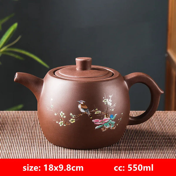 Yixing Clay Painted Teapots-ToShay.org