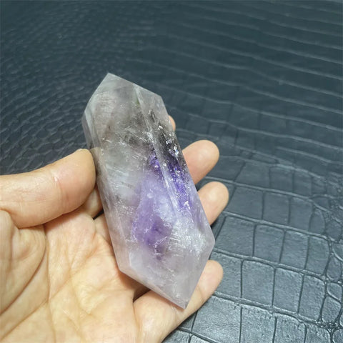 Purple Amethyst Double Point-ToShay.org