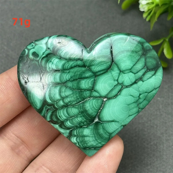 Green Malachite Heart-ToShay.org