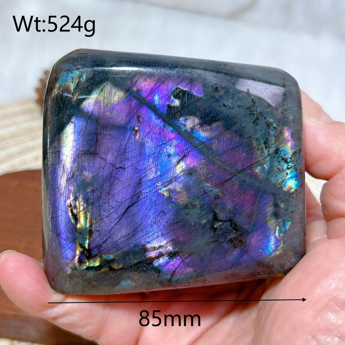 Purple Labradorite Stone-ToShay.org