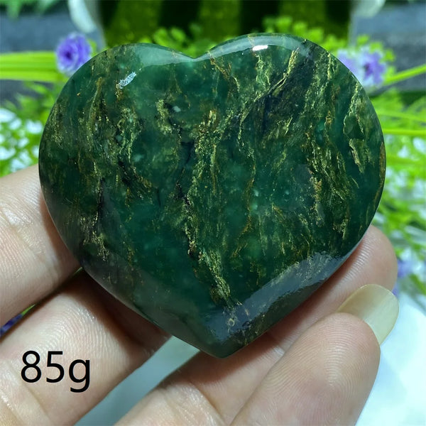 Green Emerald Stone Heart-ToShay.org