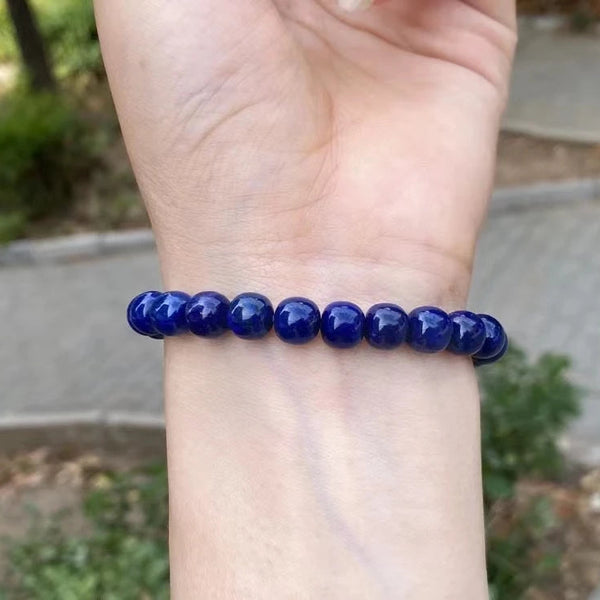 Blue Lapis Lazuli Bracelet-ToShay.org