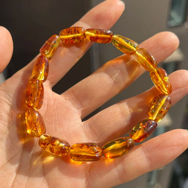 Yellow Amber Bracelet-ToShay.org