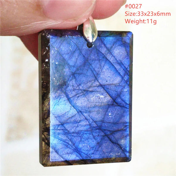 Blue Light Labradorite Pendant-ToShay.org