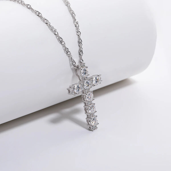 Diamond Cross Pendant-ToShay.org