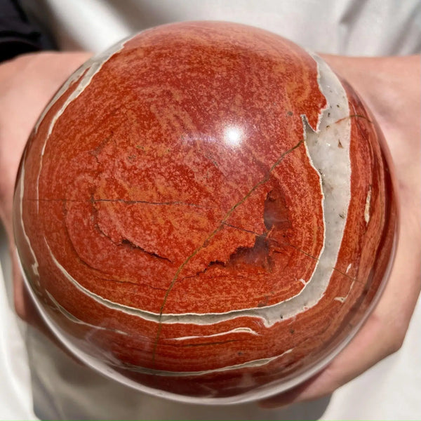 Red Jasper Ball-ToShay.org