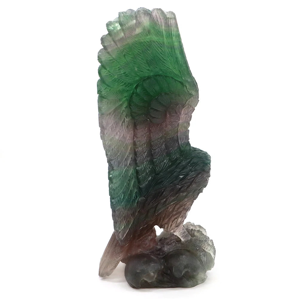 Green Fluorite Eagle-ToShay.org