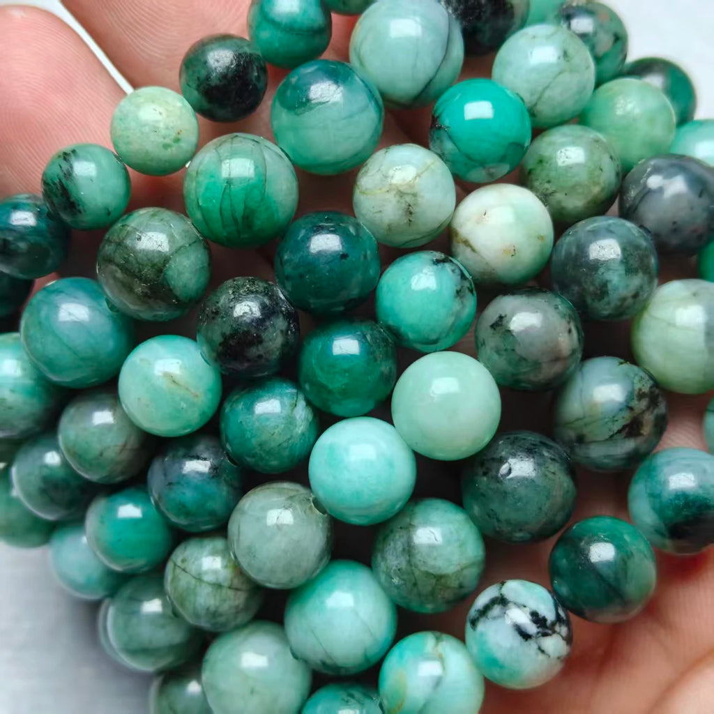 Green Emerald Stone Bracelet-ToShay.org