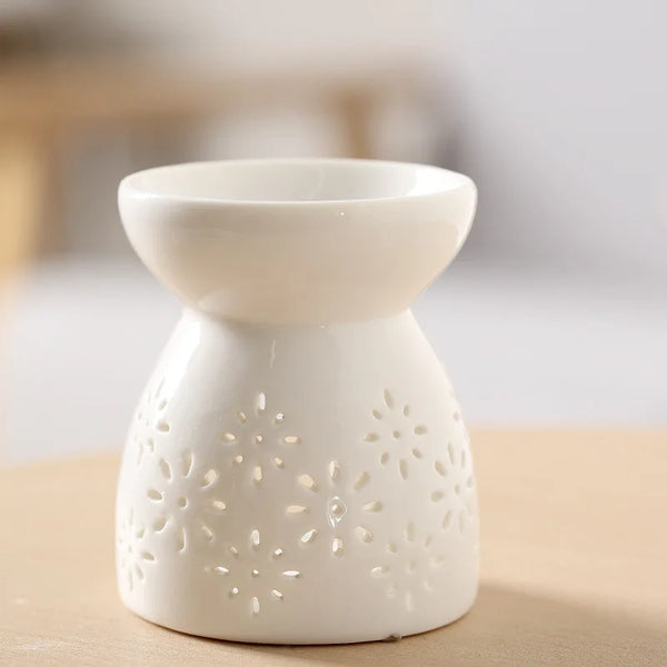 Hollow Ceramic Essential Oil Burner-ToShay.org