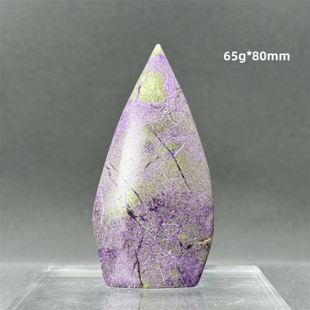 Purple Stone Torch-ToShay.org