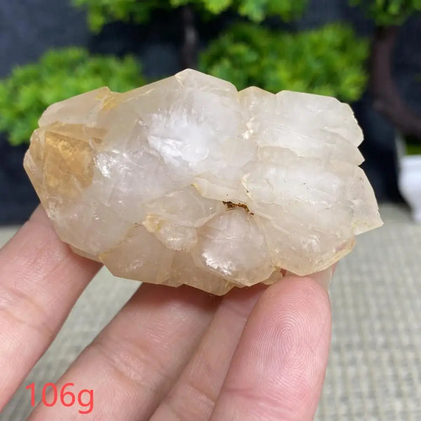 White Quartz Crystal Cluster-ToShay.org