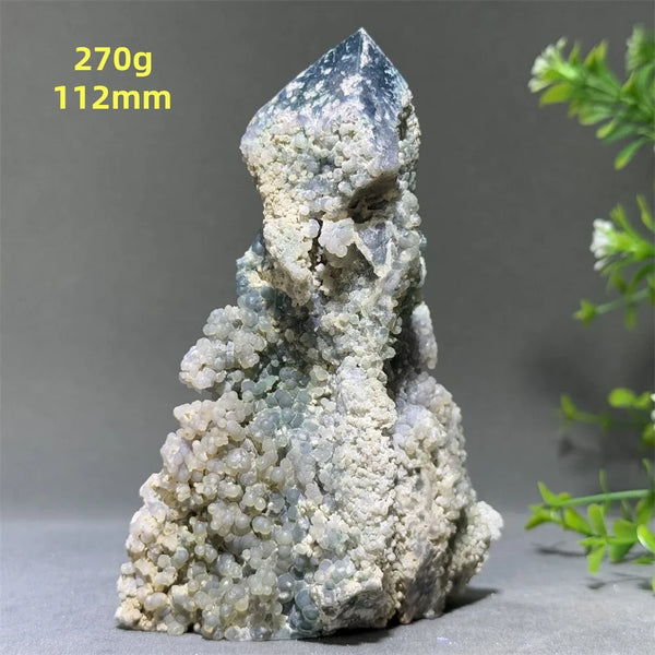 Purple Grape Agate Tower-ToShay.org