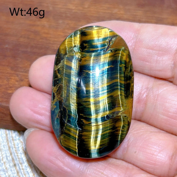 Blue Yellow Tiger Eye Stone-ToShay.org