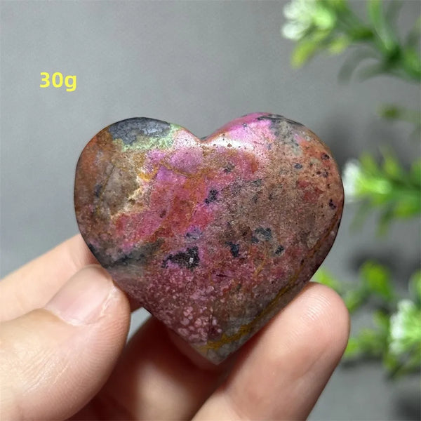 Pink Cobalt Calcite Heart-ToShay.org