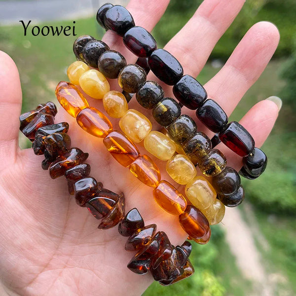 Yellow Amber Bracelet-ToShay.org
